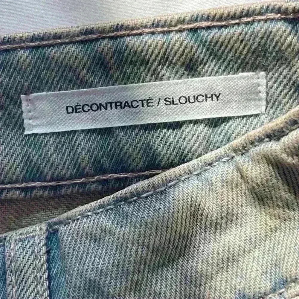 Garage Denim Decontracte Slouchy Quincy Blue Women's Size 5/27 NWT